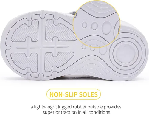 Vista 5 de BMCiTYBM Zapatos de bebé niño niña bebé zapatillas de invierno cálido antideslizante primeros caminantes 6-24 meses