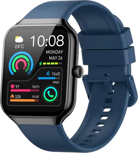 Vista 11 de Smart Watch (Answer/Make Calls), 1.91"HD Smartwatch for Men Women Heart Rate/Sleep Monitor/Pedometer, 2026 New Fitness Watch with 113+ Sport Modes