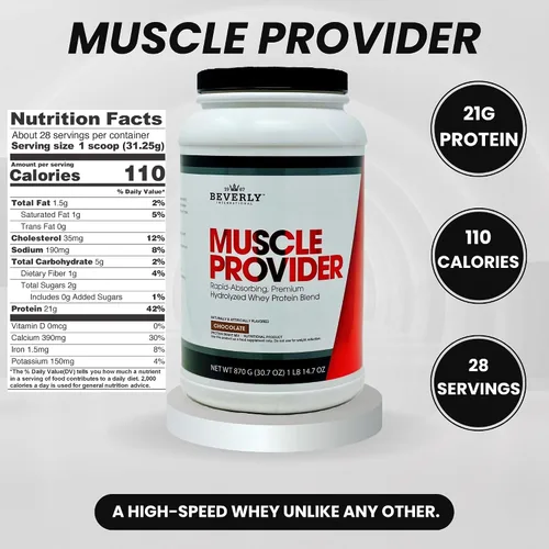 Vista 6 de Beverly International Muscle Provider - Proteína de suero de leche