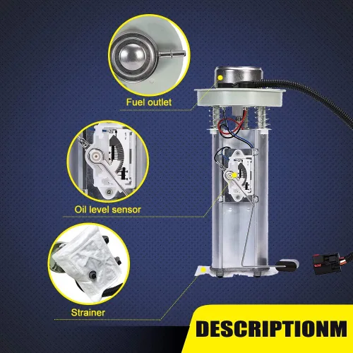 Vista 5 de FP7121MN juego para módulo de bomba de combustible E7121MN para 1997 – 2000 Jeep Cherokee 2.5l-l4, 1997 – 2001 Jeep Cherokee 4.0l-l6