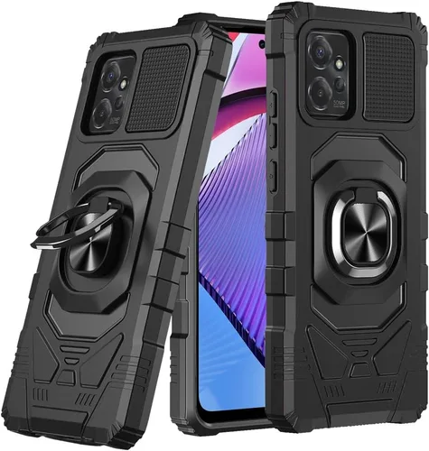 Vista 3 de Para Motorola Moto G Power 5G (2023) - Funda transparente a prueba de golpes - ACT Black