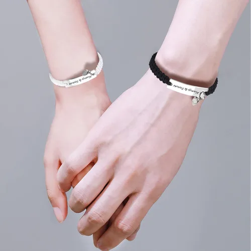 Vista 21 de Pulsera de amor para pareja
