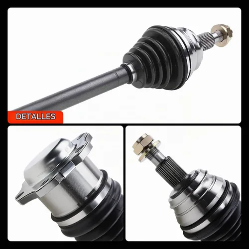 Vista 9 de A-Premium - Conjunto de eje CV del lado del conductor delantero izquierdo Compatible con Volkswagen Jetta 1999-2005, Beetle 1999-2005, Golf