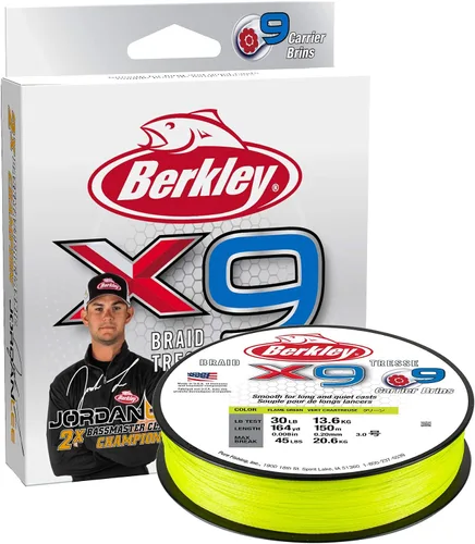 Vista 3 de Berkley Línea de pesca trenzada x9 Cristal