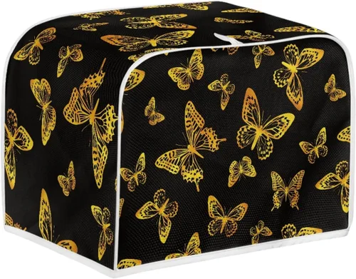 Vista 43 de Coldinair Cubierta para tostadora de dos rebanadas con estampado de aguacate, cubierta de electrodomésticos pequeños con diseño de frutas