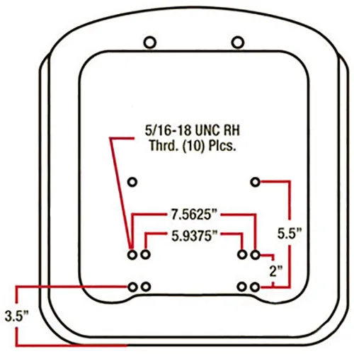 Vista 3 de Kubota Compact Tractor Deluxe Asiento de respaldo alto 35080-18400, K2570-56110, K2571-56110, 32420-72960, 32420-72962, 32701-52502, 6C070-88720