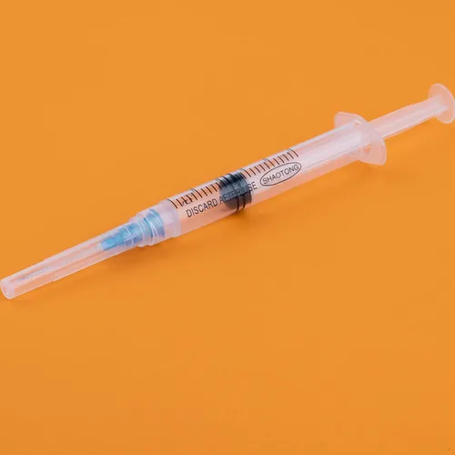 Vista 4 de Jeringa de 0.1 fl oz con aguja de 23G 1 pulgada, embalaje individual desechable (2 ML-23G-20PACK)