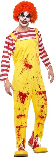 Vista 4 de Smiffys Kreepy Killer Clown Costume
