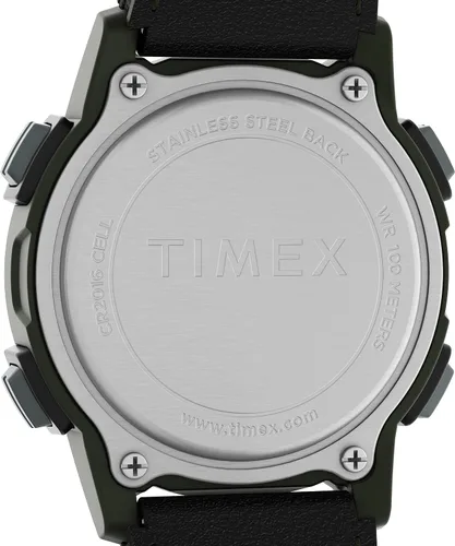 Vista 5 de Timex Unisex Expedition CAT Watch - Black Fastwrap Digital Dial Black Case