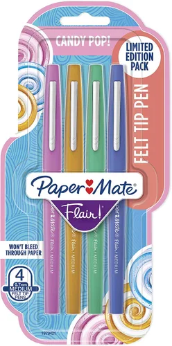 Vista 14 de Paper Mate - Bolígrafos de punta de fieltro, punta media (0.7 mm)
