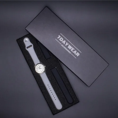 Vista 3 de 7DAYWEAR Reloj analógico de silicona