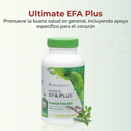 Vista 2 de Ultimate EFA Plus de Youngevity, 90 geles blandos