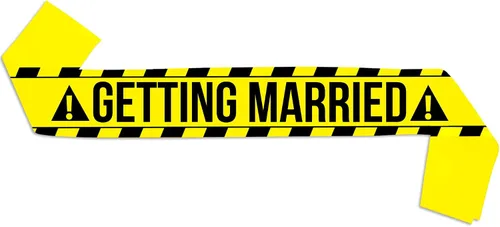 Vista 7 de Sterling James Co. Juego de bandas para novio y novia, divertida banda de despedida de soltero y despedida de soltera, decoraciones para fiestas