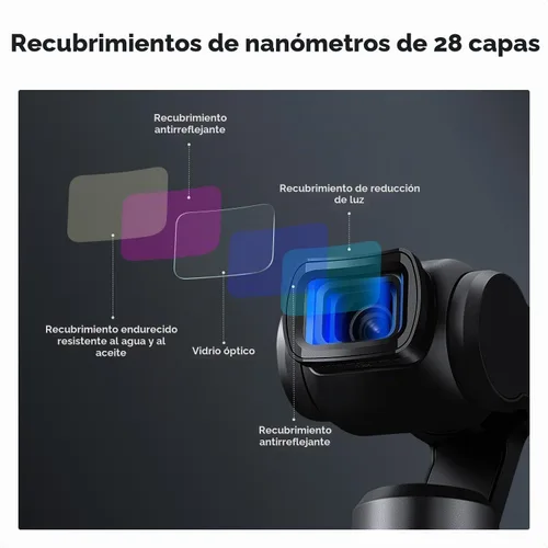 Vista 5 de K&F CONCEPT 1.2X Anamorphic Lens Compatible with DJI Osmo Pocket 4/3