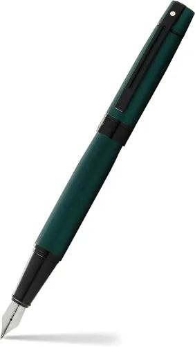 Vista 31 de Sheaffer 100. Pluma de punta estilográfica media de níquel.