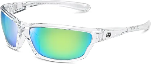 Vista 35 de Nitrogen Gafas de sol deportivas polarizadas envolventes para hombres y mujeres, UV400, para conducir, pescar, correr, gafas de sol