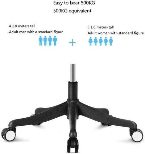 Vista 4 de Casa Silla de oficina reclinable Capacidad ergonómica de malla para computadora reclinable ejecutiva giratoria ejecutiva silla de escritorio