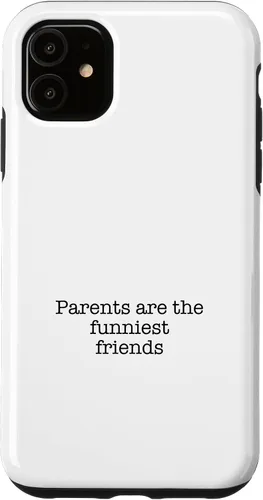Vista 8 de iPhone 16 Parents are the funniest friends Case