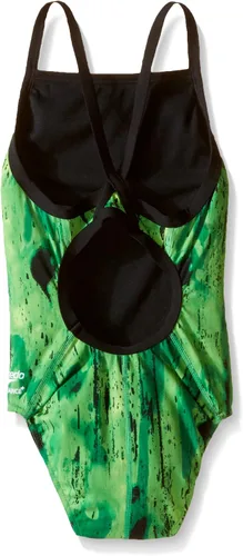 Vista 2 de Speedo Traje de baño Endurance+ Art School Flyback para niñas