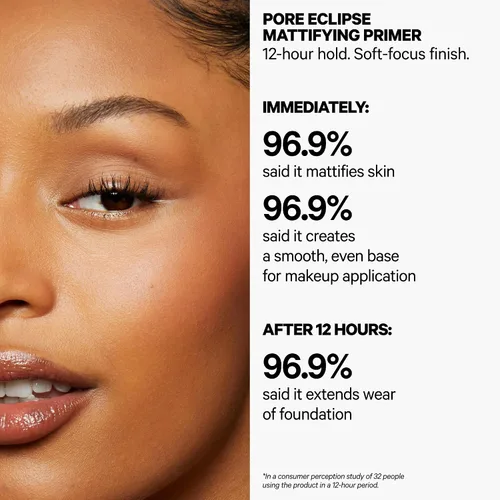 Vista 10 de Milk Makeup Pore Eclipse Mattifying Primer – Blurs Pores, Controls Shine + Holds Makeup for Up to 12 Hours – Creates a Smooth, Even Base for a Soft