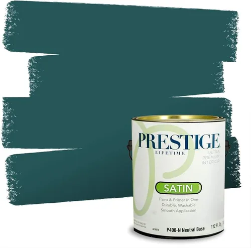 Vista 101 de Prestige Paints - 2 en 1, pintura base y pintura de exterior, E100-N-735BM