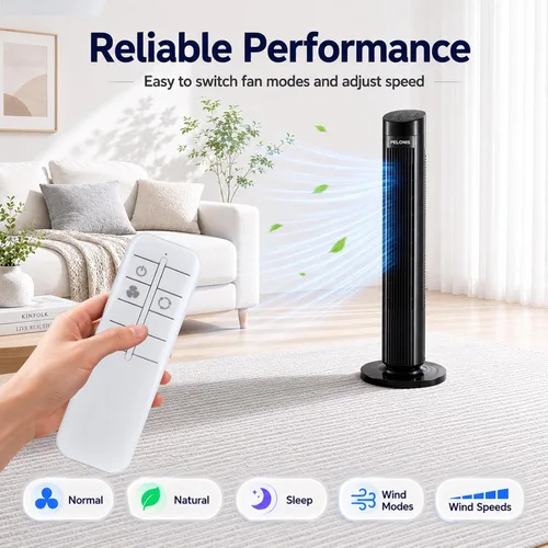 Vista 7 de ZWP Mando a Distancia de Repuesto para Ventilador de Torre Honeywell HYF260W HYF260B HYF290B Series HYF260BC HYF290BC HYF290BCM1 HYF260 HYF290