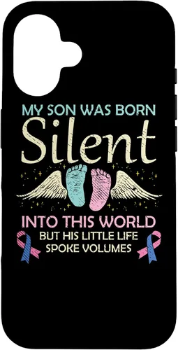 Vista 31 de Funda para iPhone XR My Son Born Silent Baby Loss Conocimiento de Pérdidas