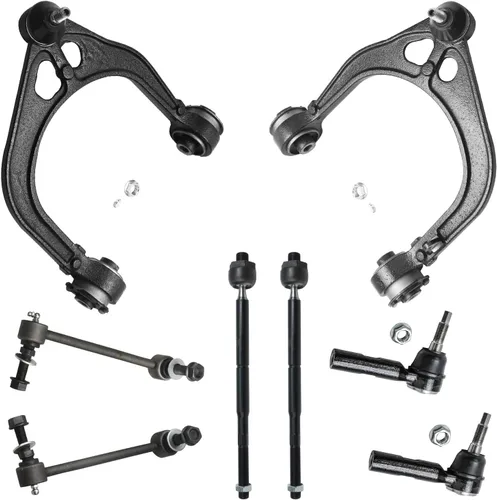 Vista 255 de Detroit Axle - Kit de brazos de control de extremo de 8 piezas para Toyota 2001-2003 Highlander 2002-2003 Camry Lexus ES300, 2 conjuntos de brazos