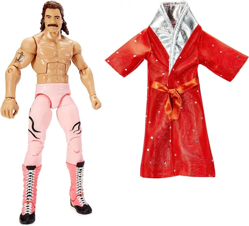 Vista 13 de Figura WWE Elite, 123 Kid Articulación de lujo, atuendo de anillo auténtico, accesorios icónicos, expresión detallada de personajes