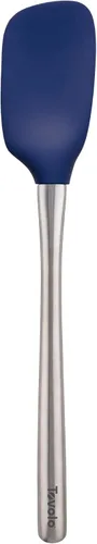 Vista 14 de Tovolo Espátula para Frascos de Silicona con Mango Largo de Acero Inoxidable Espátula Raspadora Naranja Albaricoque, Raspador de Frascos Resistente