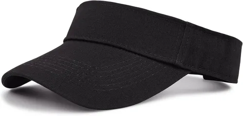 Vista 2 de Sombreros de visera de algodón con protección solar