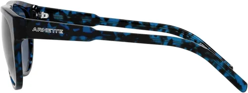 Vista 4 de ARNETTE Gafas de sol redondas An4282 Gojira para hombre, Habana BlueDark Blue, 56 mm