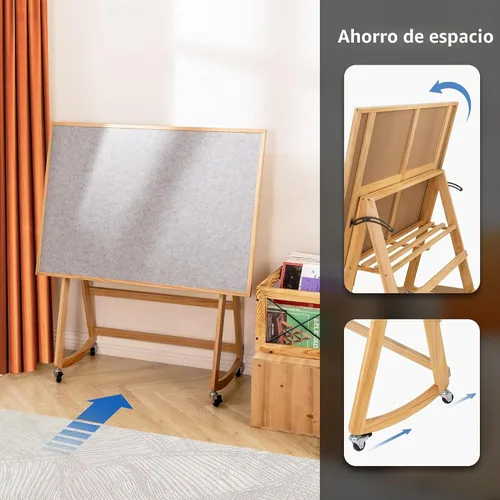 Vista 6 de LAVIEVERT Mesa de rompecabezas inclinable de 1500 piezas con patas