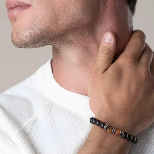 Vista 3 de JoycuFF Regalos de Pascua de bautismo cristiano para hombres y adolescentes, pulseras inspiradoras para hombres, cumpleaños, día del padre