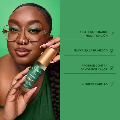 Vista 5 de Shea Moisture Aceite de Unión Aceite de Amla Para Proteger, Fortalecer y Suavizar el Cabello con Aceite de Amla y Manteca de Karité de Comercio