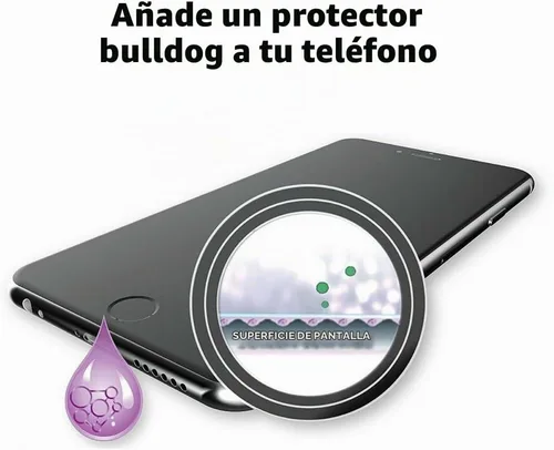 Vista 4 de Protector de pantalla líquido, para 4 dispositivos, de borde a borde, protección contra arañazos y repelente de polvo, ajuste universal