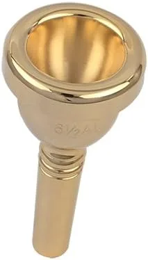 Vista 7 de Andoer boquilla para trombón alto, 6.5 AL, plata u oro, Dorado