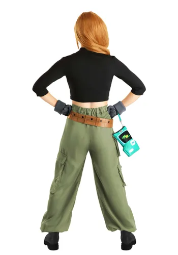 Vista 11 de Disfraz Deluxe de Kim Possible para Mujer de Disney Multicolor