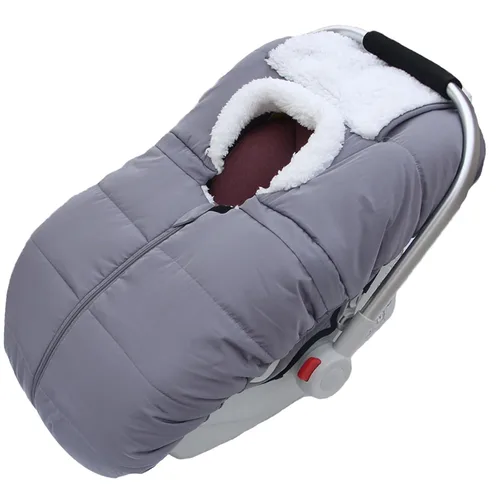 Vista 8 de Fairy Baby Funda de Asiento de Automóvil de Invierno para Bebés Carseat – Impermeable, Funda de Asiento de Automóvil Cálida para Bebé – Funda