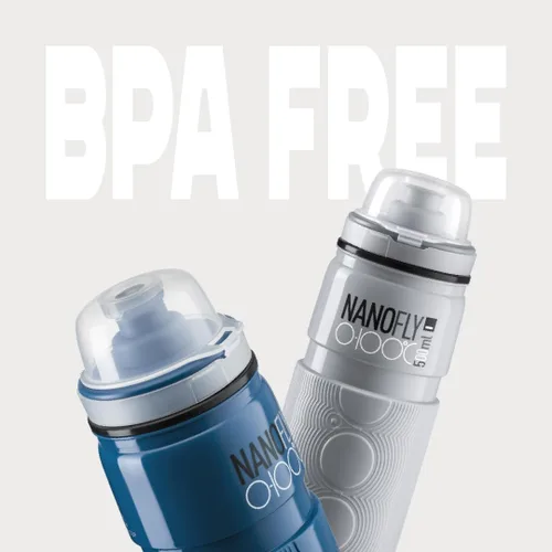 Vista 9 de ELITE NanoFly 32-212 °F 16.9 fl oz Botella (azul) – Botella de ciclismo aislada para todas las estaciones