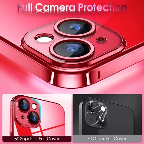 Vista 168 de Supdeal Funda cristalina transparente para iPhone 11, [No se amarillea] [Protección de la cámara] [Probado contra caídas de grado militar] Funda