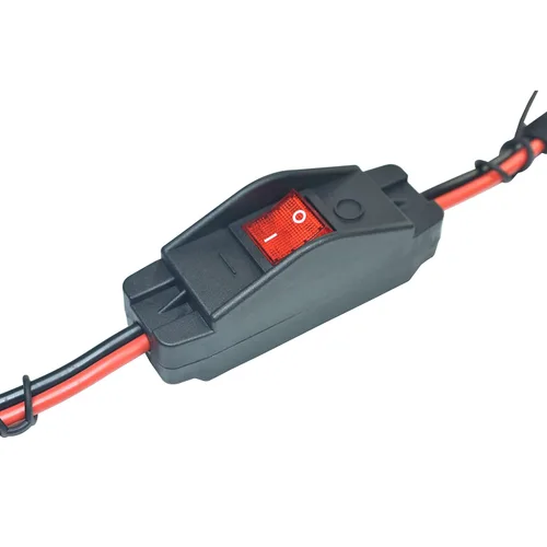Vista 4 de Cable convertidor SAE de 30A 12VDC con interruptor de encendido/apagado Arnés de cables SAE a SAE de 10 AWG, 2 pines, conexión y desconexión
