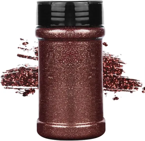 Vista 33 de TORC - Purpurina fina negra de 4 oz, polvo de purpurina para vasos, manualidades de resina, slime, cosméticos, pintura de uñas, decoración