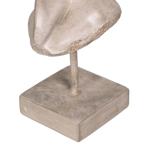 Vista 7 de Figura Decorativa Beige Rostro 12,5 x 13,5 x 27,5 cm