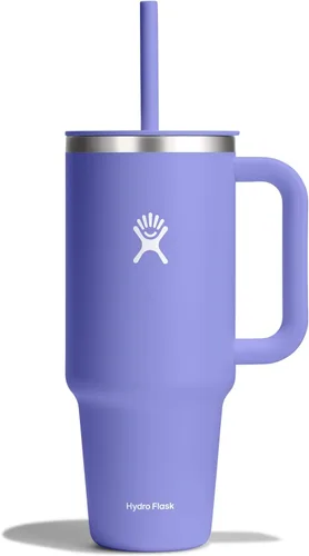 Vista 26 de Hydro Flask All Around - Vaso de viaje de 32 onzas, color morado degradado (Bayberry Ombre)