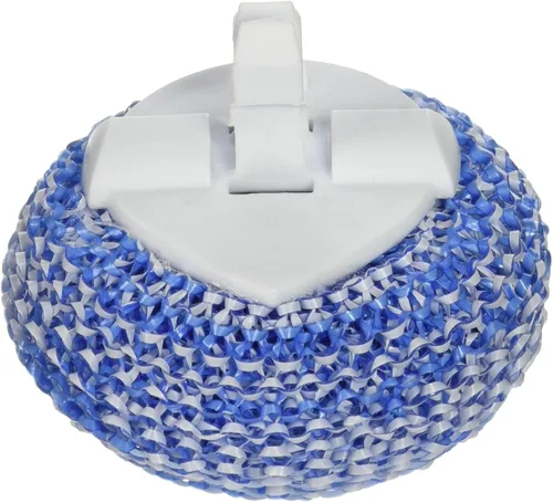 Vista 5 de Dawn Handi Scrub - Plato de almacenamiento para lavar platos, color blanco y azul