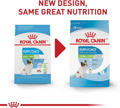 Vista 2 de De Royal Canin, Size Health Nutrition, comida seca para cachorros extra pequeños, comida para perros Specialized Nutrition for Extra Small Breeds