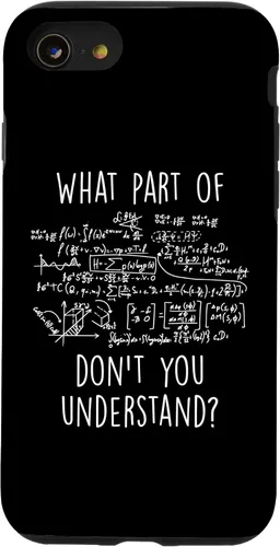Vista 18 de iPhone 16 What Part Don't You Understand Nerd Science Math Case