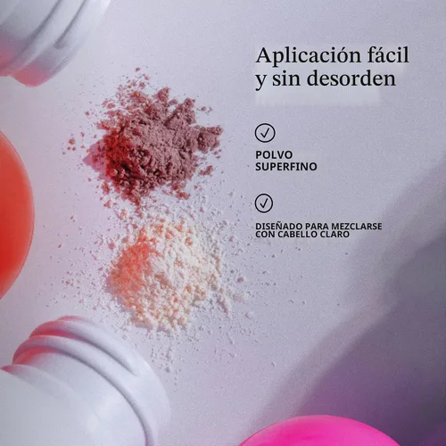 Vista 5 de Billie Floof Champú Seco - Polvo Voluminizador Sin Aerosol - Para Cabello Oscuro - 1.2 oz