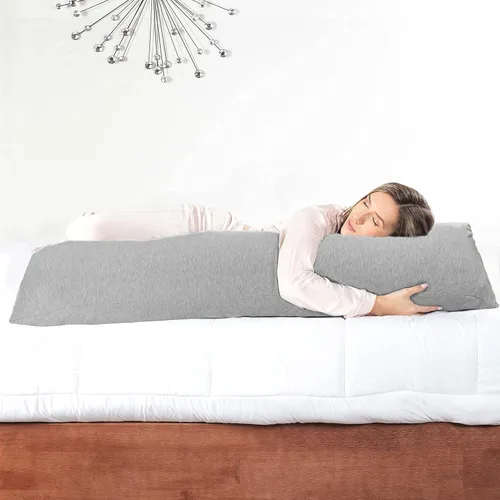 Vista 2 de Milliard Almohada de cuerpo completo – Espuma viscoelástica triturada con funda lavable – Almohadas largas, hipoalergénicas, firmes y abrazadas